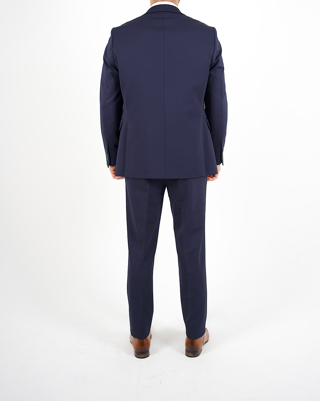 Milano Navy Stretch Three Piece Suit