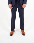 Milano Navy Stretch Three Piece Suit
