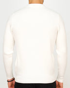 Minimal Zip-Collar Knit Polo