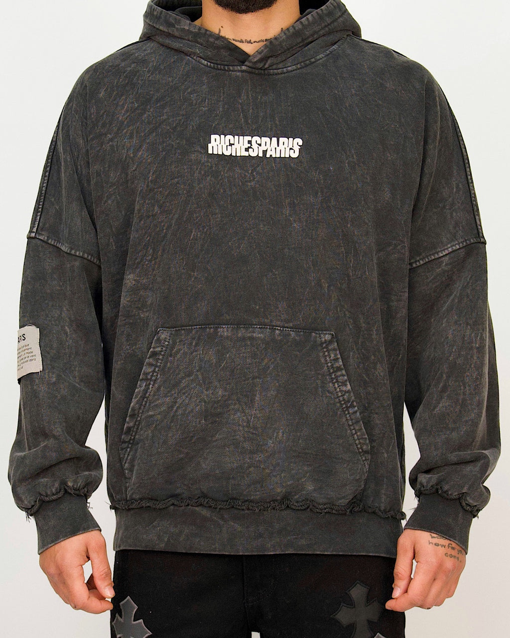 Riches Paris Back-Print Hoodie