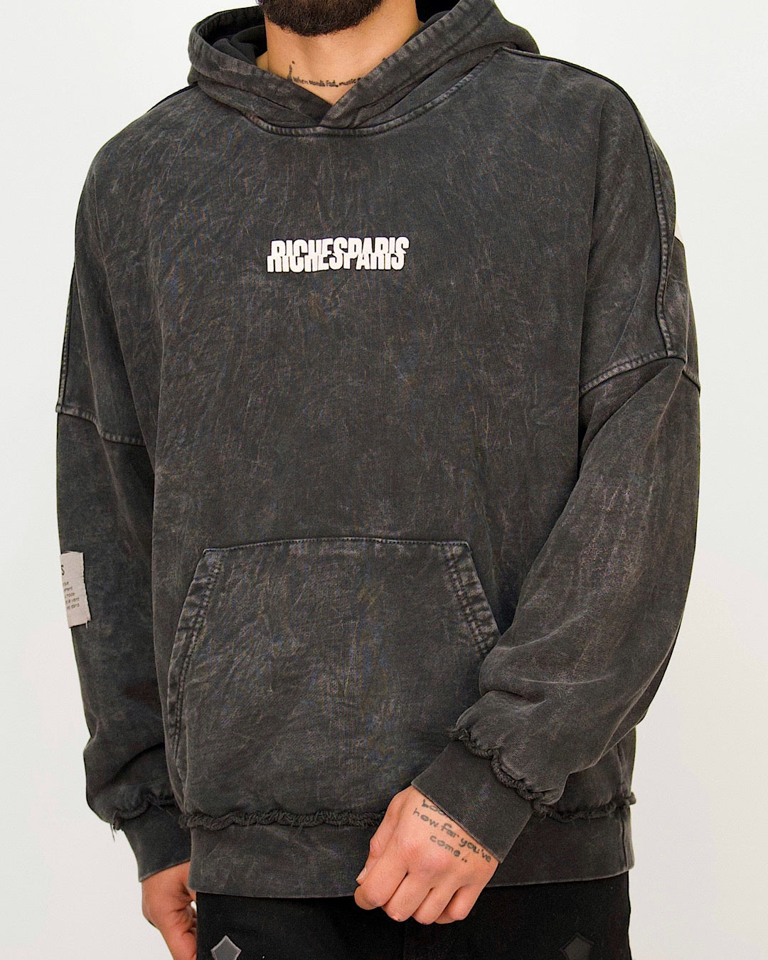 Riches Paris Back-Print Hoodie