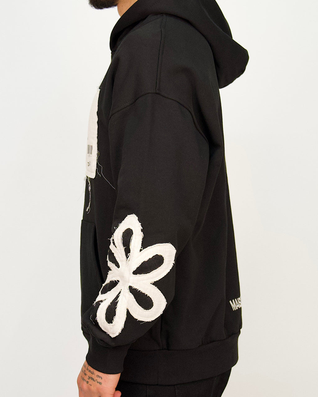 007 Patchwork Graphic Hoodie