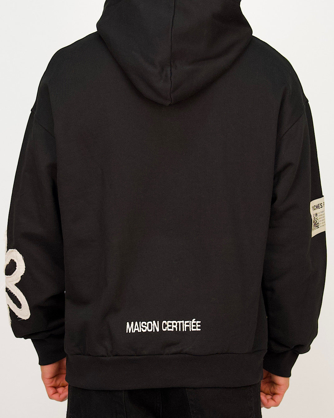 007 Patchwork Graphic Hoodie