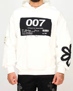007 Patchwork Graphic Hoodie
