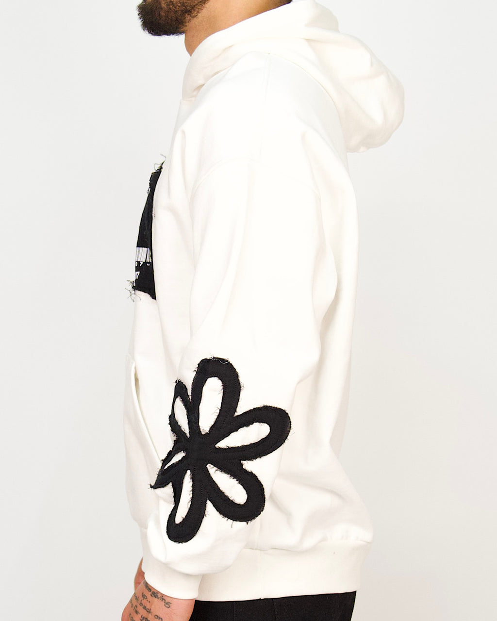 007 Patchwork Graphic Hoodie