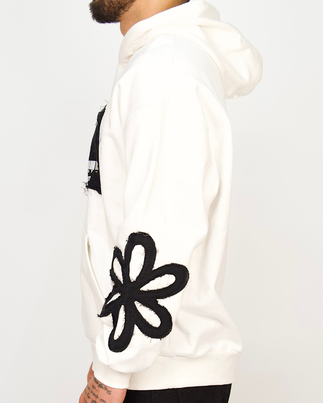 007 Patchwork Graphic Hoodie