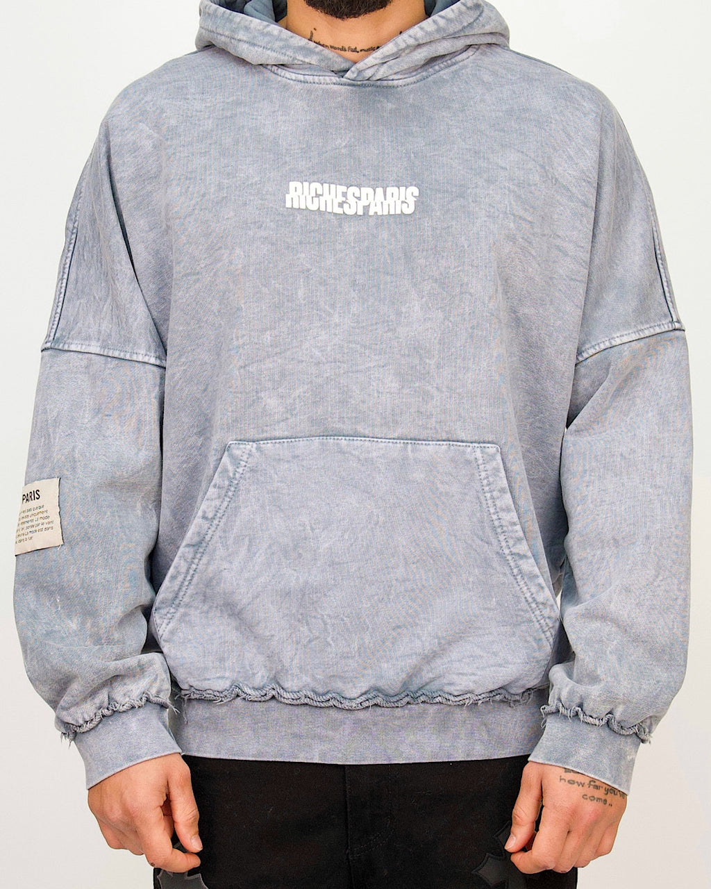 Riches Paris Back-Print Hoodie