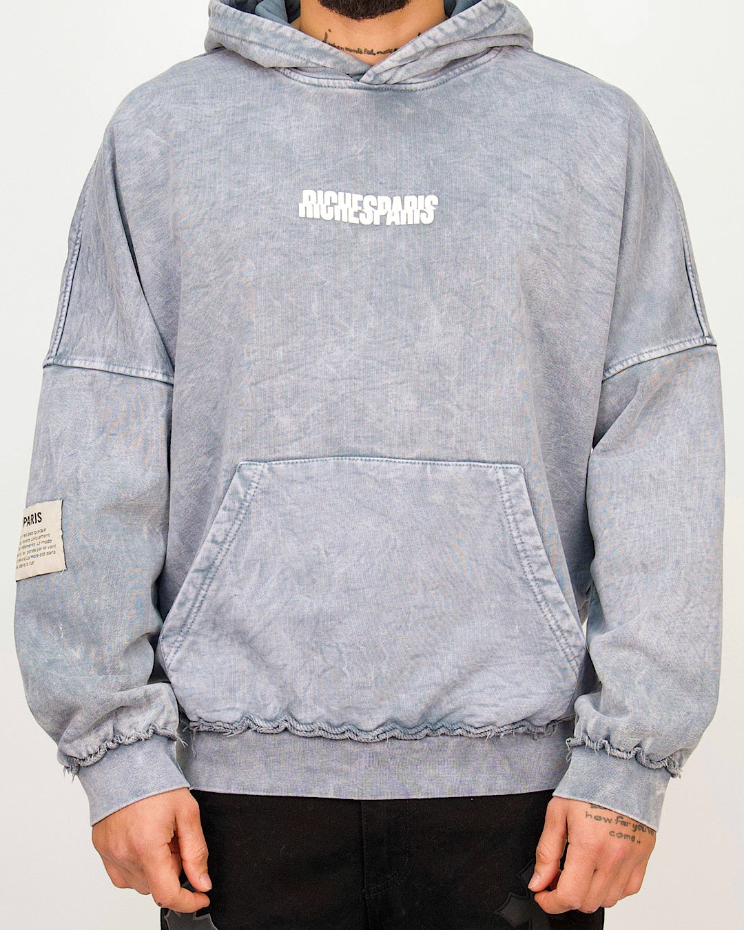 Riches Paris Back-Print Hoodie