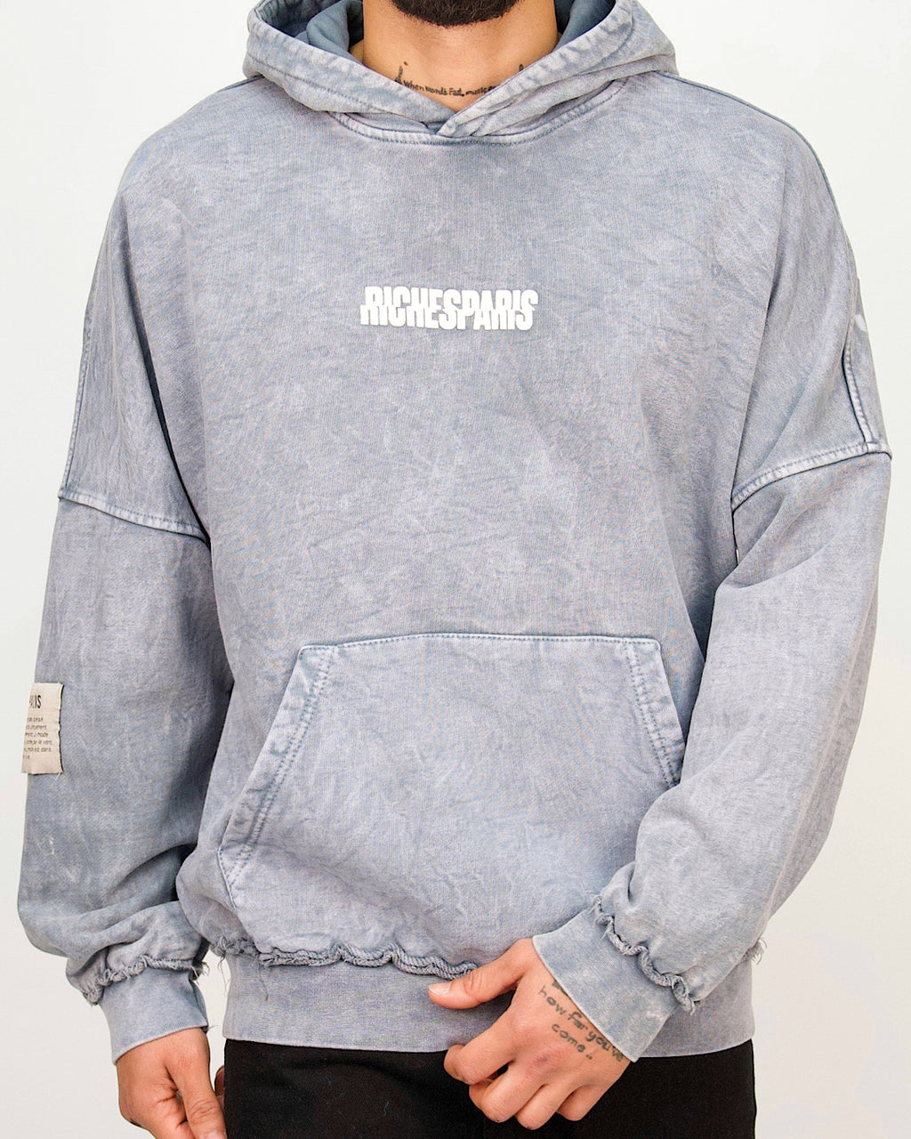 Riches Paris Back-Print Hoodie