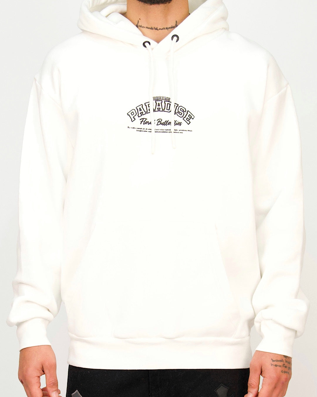 Paradise Floral Butterfly Hoodie