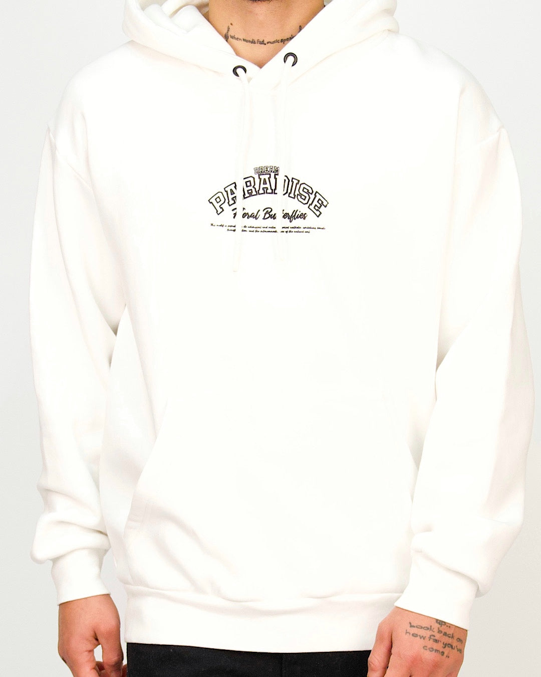 Paradise Floral Butterfly Hoodie