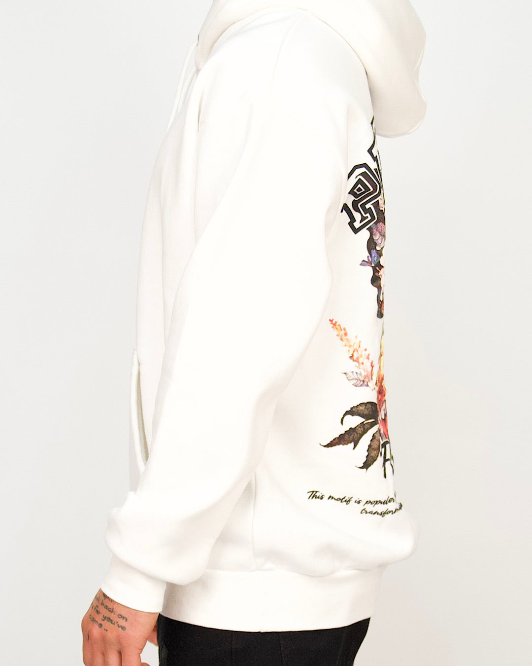 Paradise Floral Butterfly Hoodie