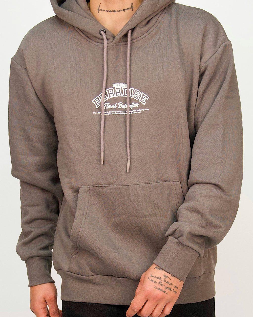 Paradise Floral Butterfly Hoodie