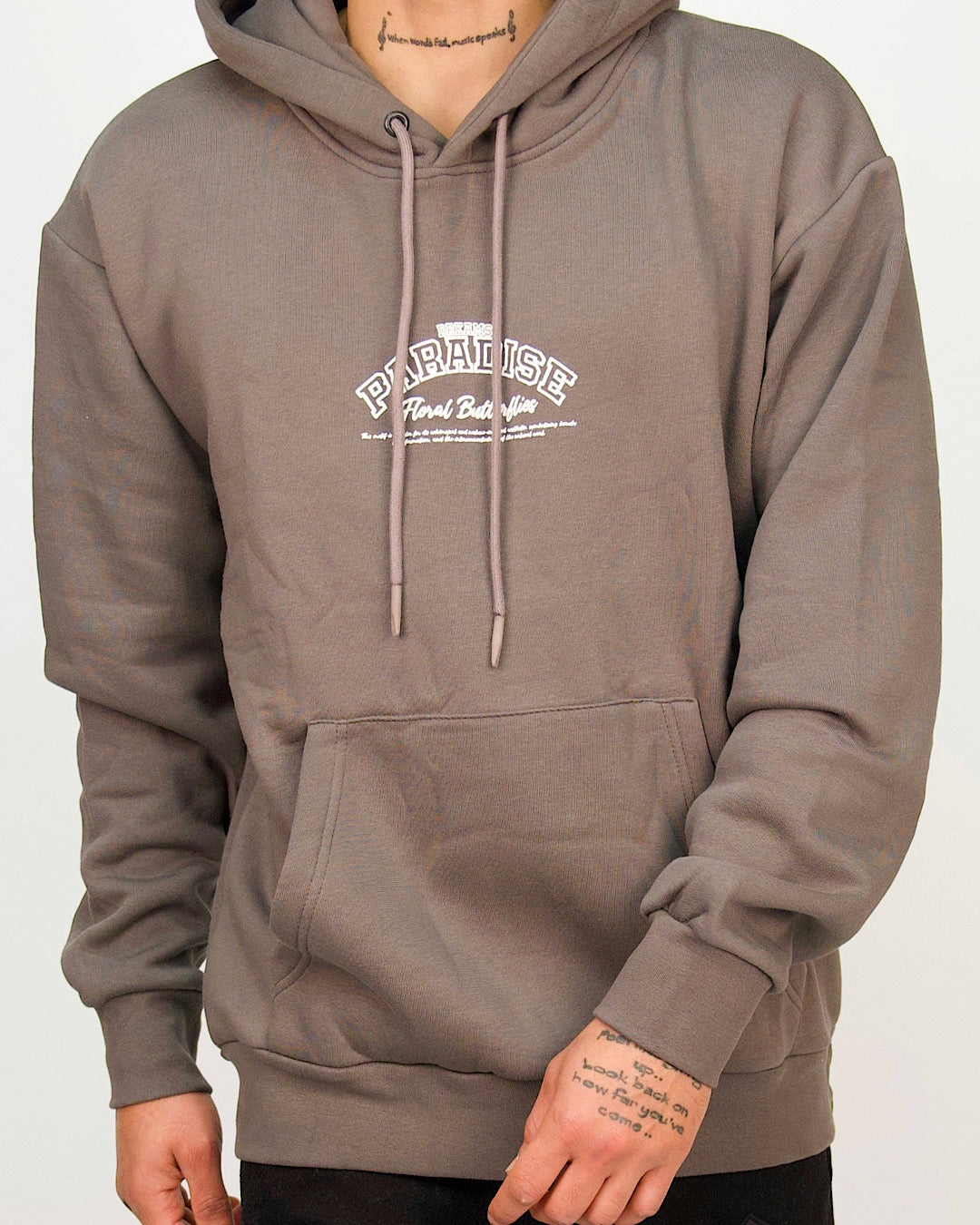 Paradise Floral Butterfly Hoodie