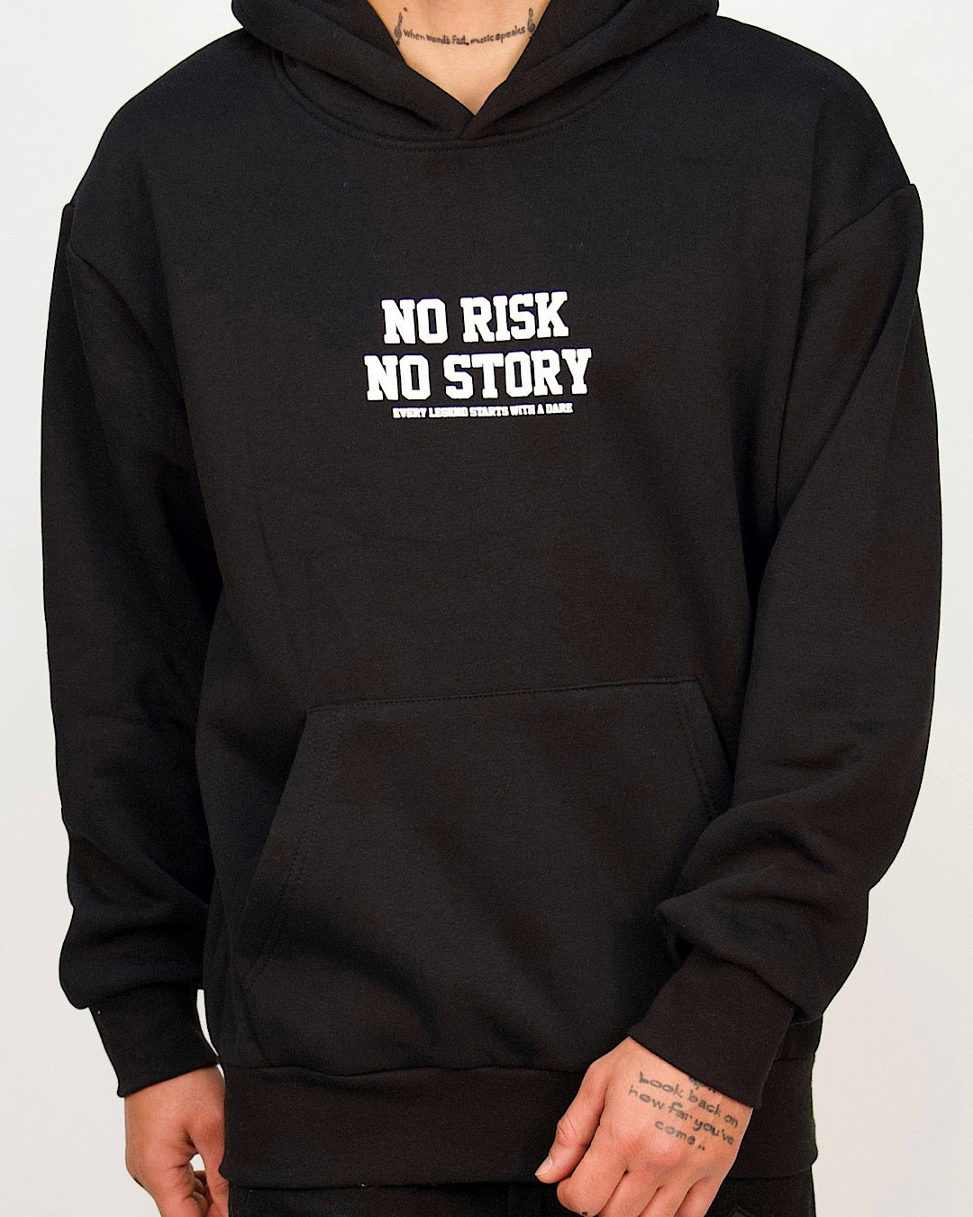 No Risk No Story Graphic Hoodie