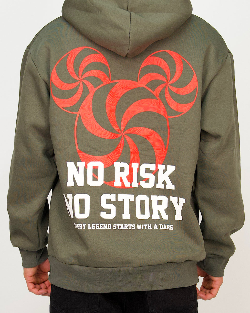 No Risk No Story Graphic Hoodie