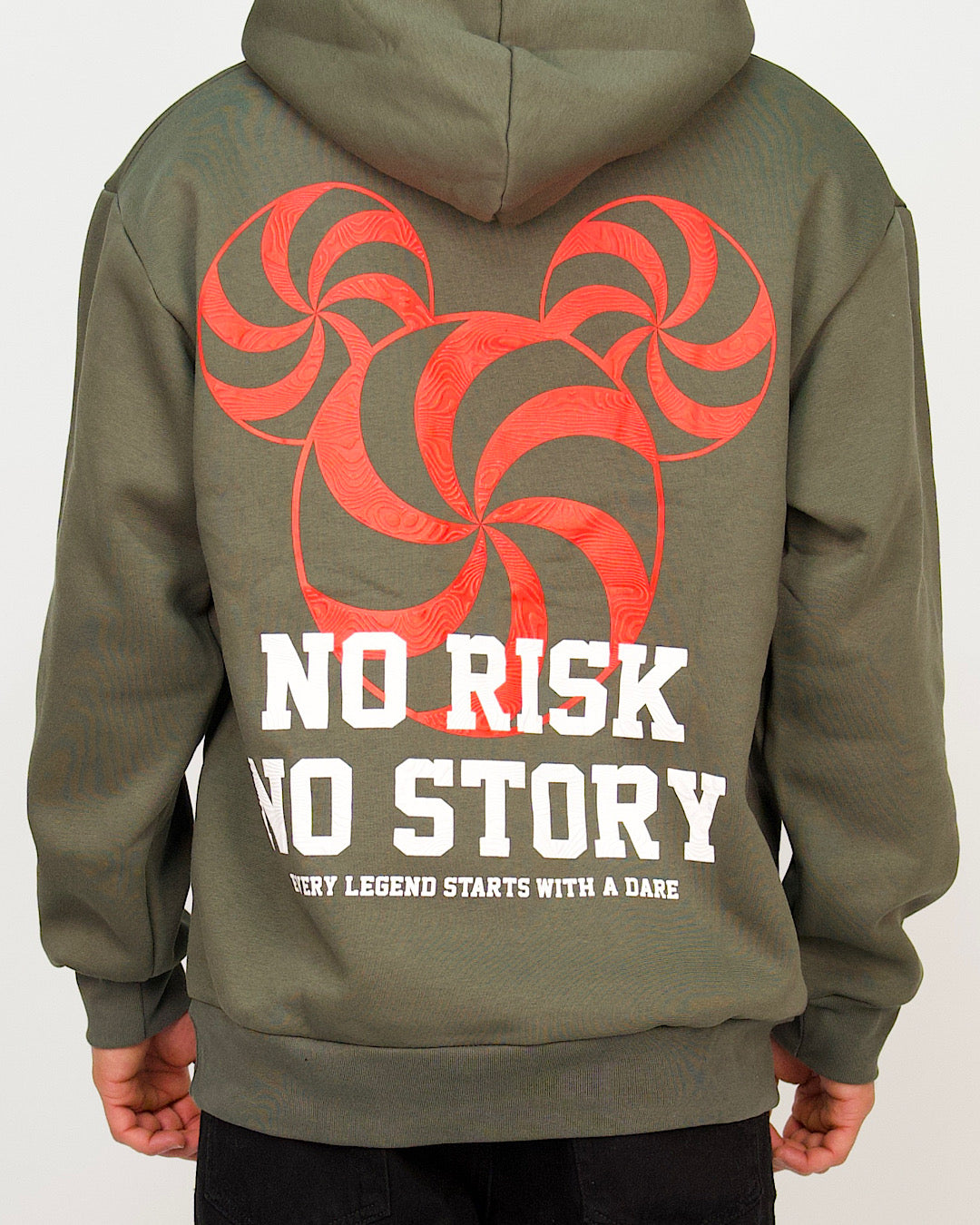 No Risk No Story Graphic Hoodie