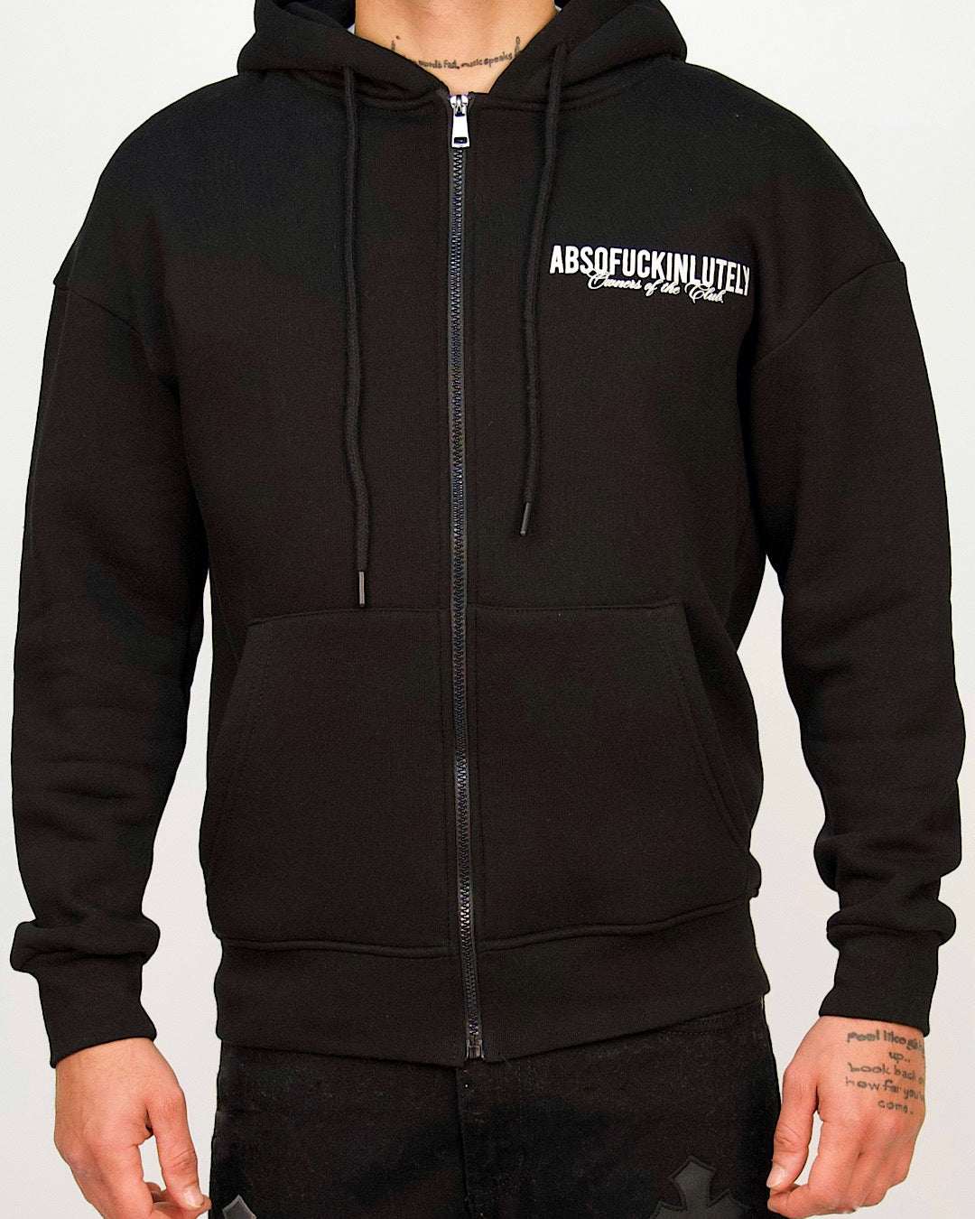 'Owners' Statement Zip-Up Hoodie