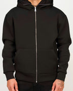 Integrated Mask Zip Hoodie