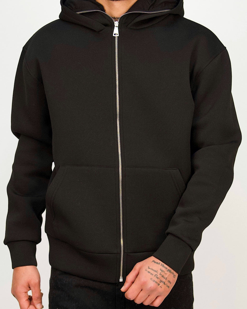 Integrated Mask Zip Hoodie