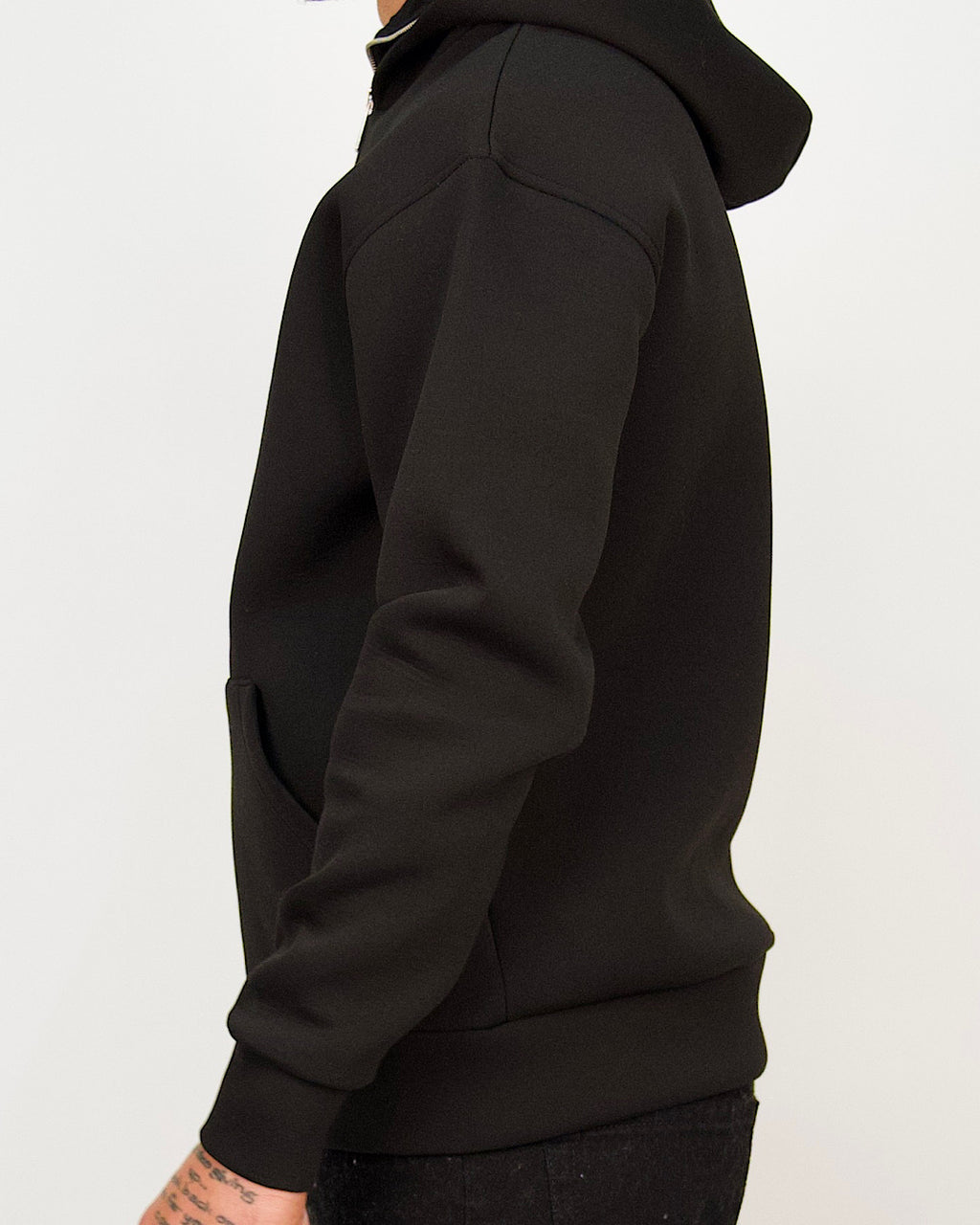 Integrated Mask Zip Hoodie