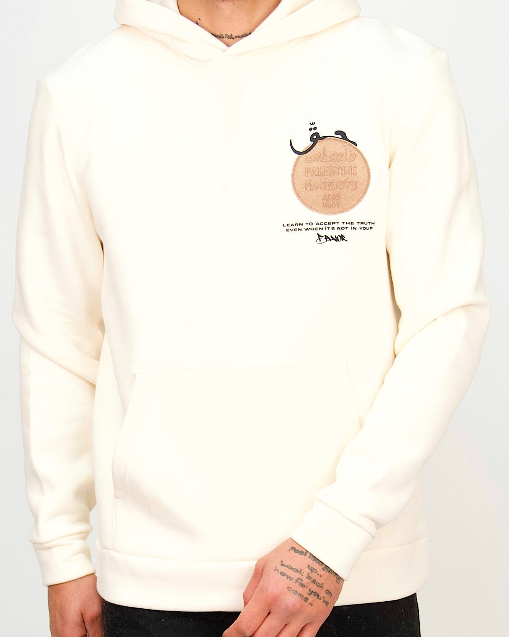 Palestine Coin Graphic Hoodie