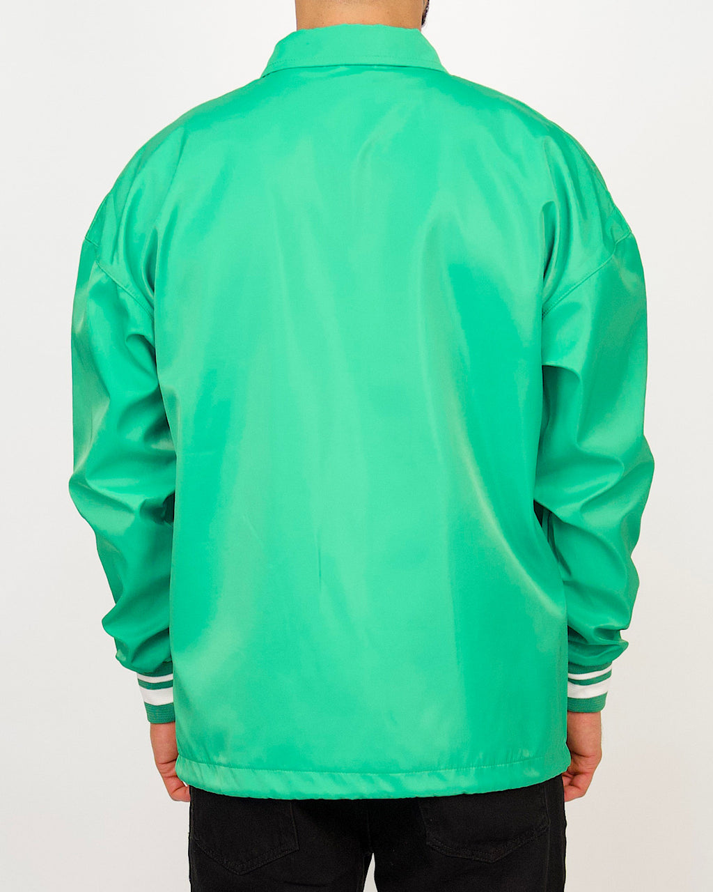 Collared Varsity 'C' Detail Jacket