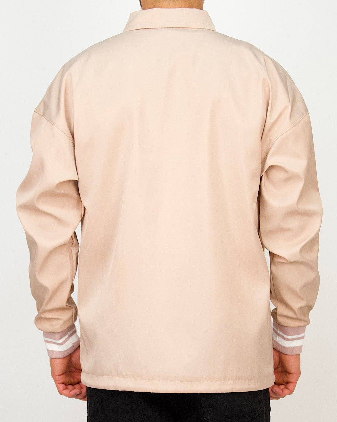 Collared Varsity 'C' Detail Jacket