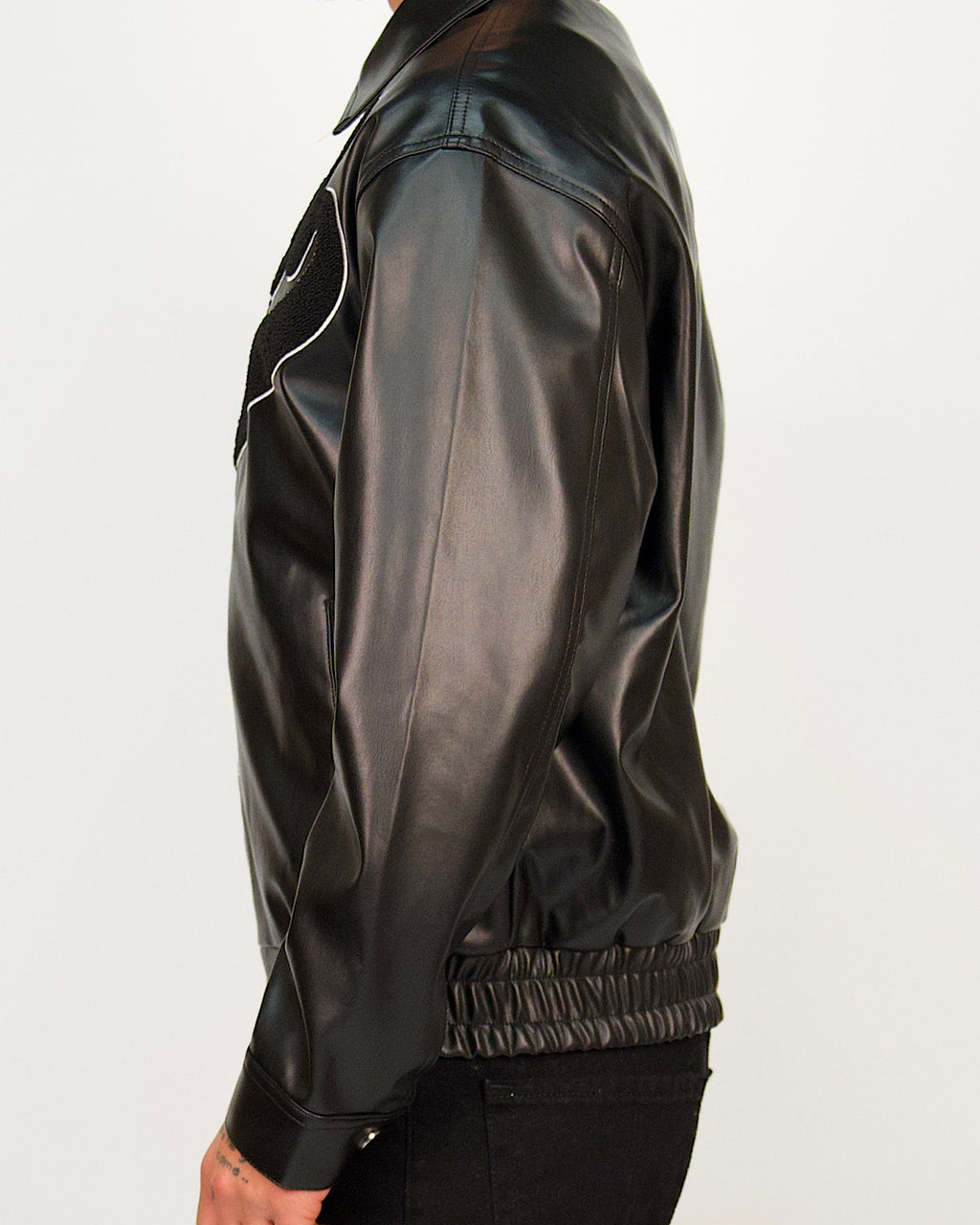 Star Appliqué Zip Jacket