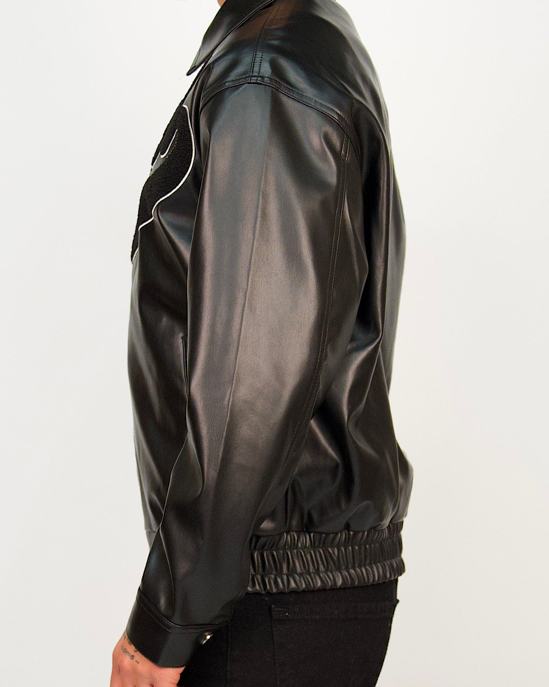 Star Appliqué Zip Jacket