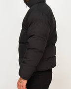 Faux-Shearling Reversible Zip Puffer Jacket