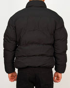 Faux-Shearling Reversible Zip Puffer Jacket