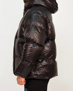 High-Shine Puffer Jacket