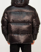 High-Shine Puffer Jacket