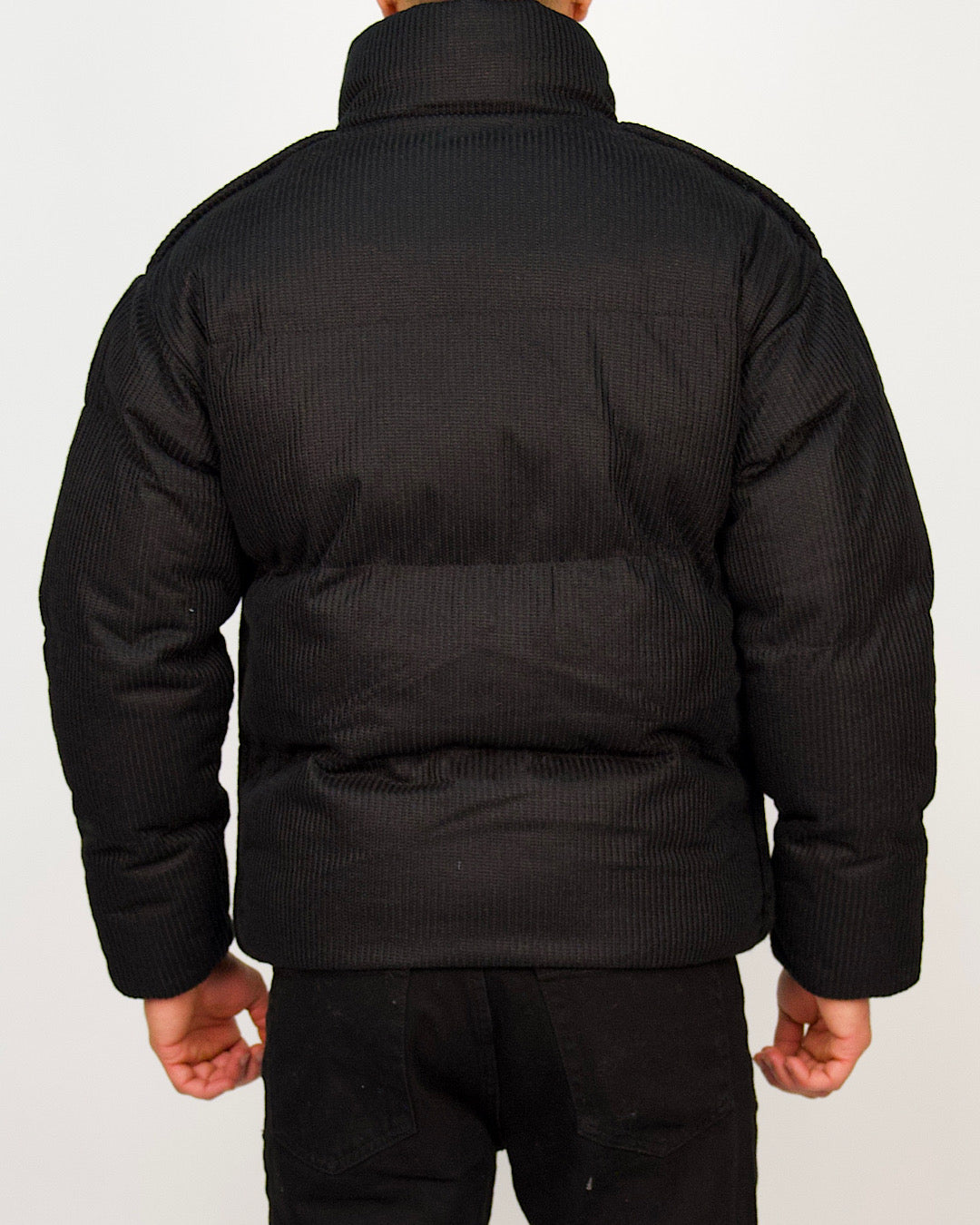 Textured Padded Puffer Jacket