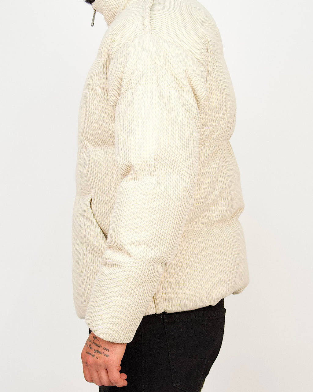 Textured Padded Puffer Jacket