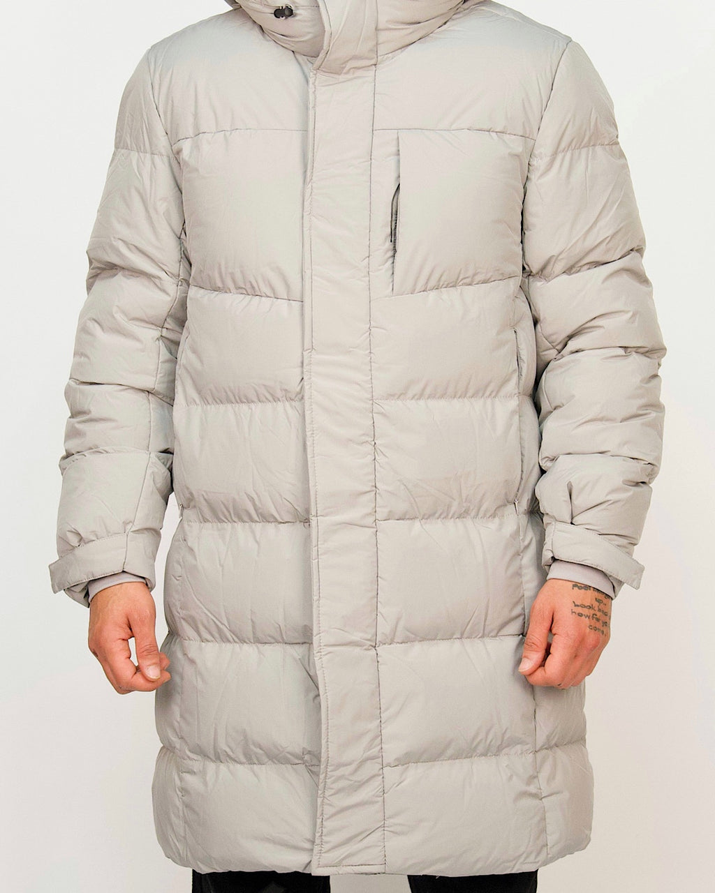 Longline Hooded Puffer Coat