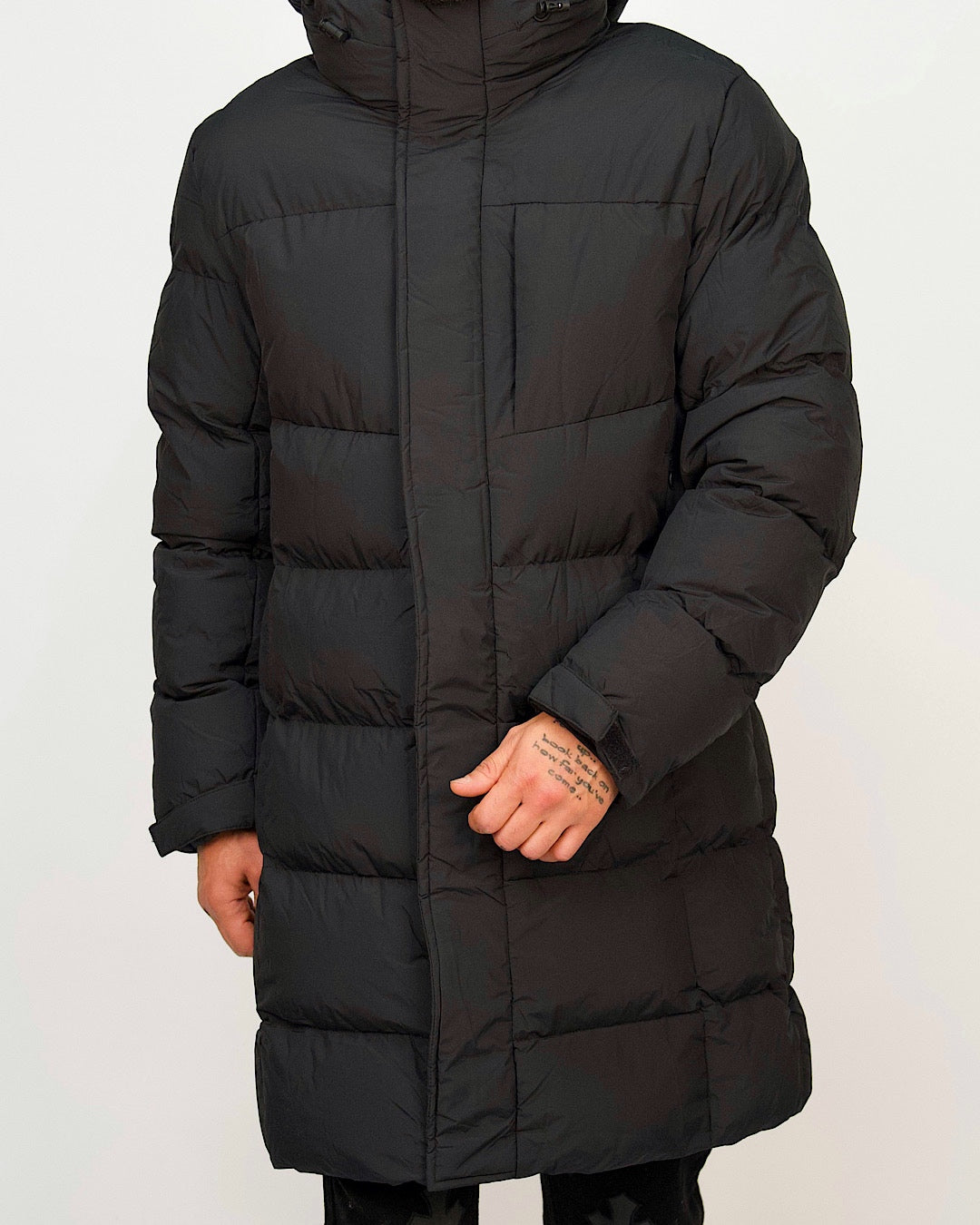 Longline Hooded Puffer Coat