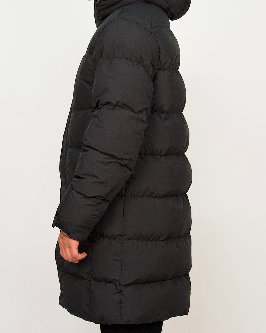 Longline Hooded Puffer Coat