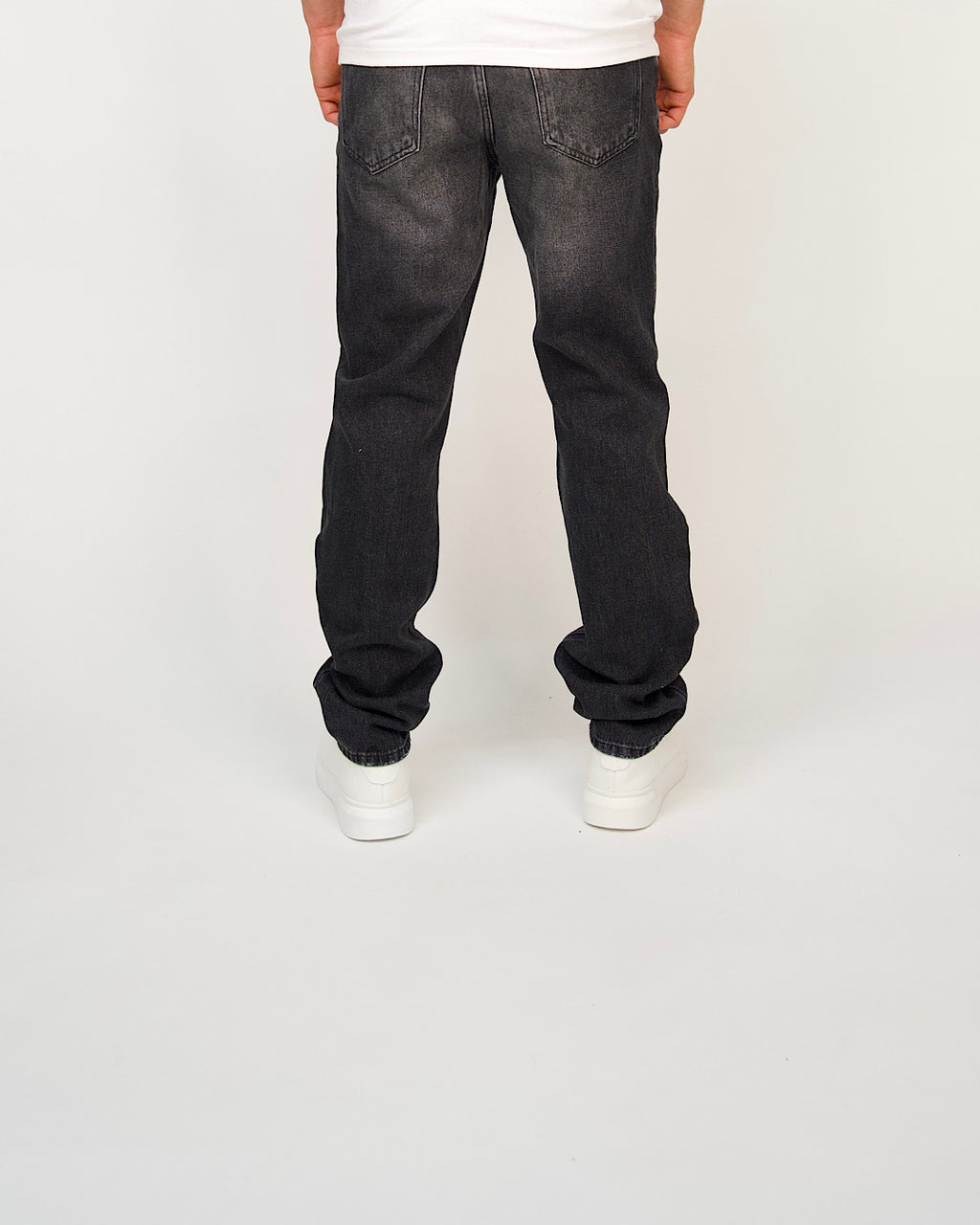 Heavy Distress Paint-Splatter Jeans