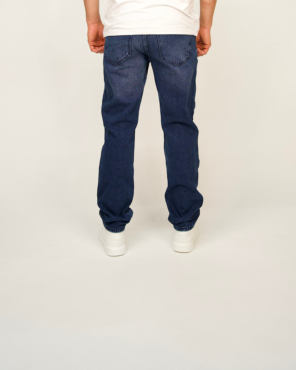 Rip & Paint-Detail Denim Jeans