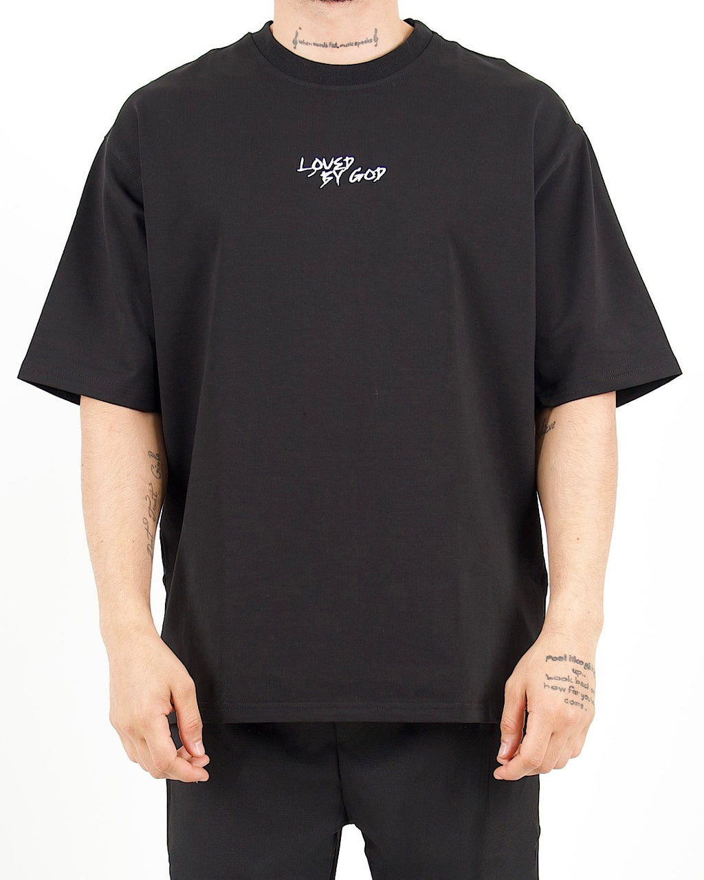 Loved By God Graphic Oversized T-Shirt