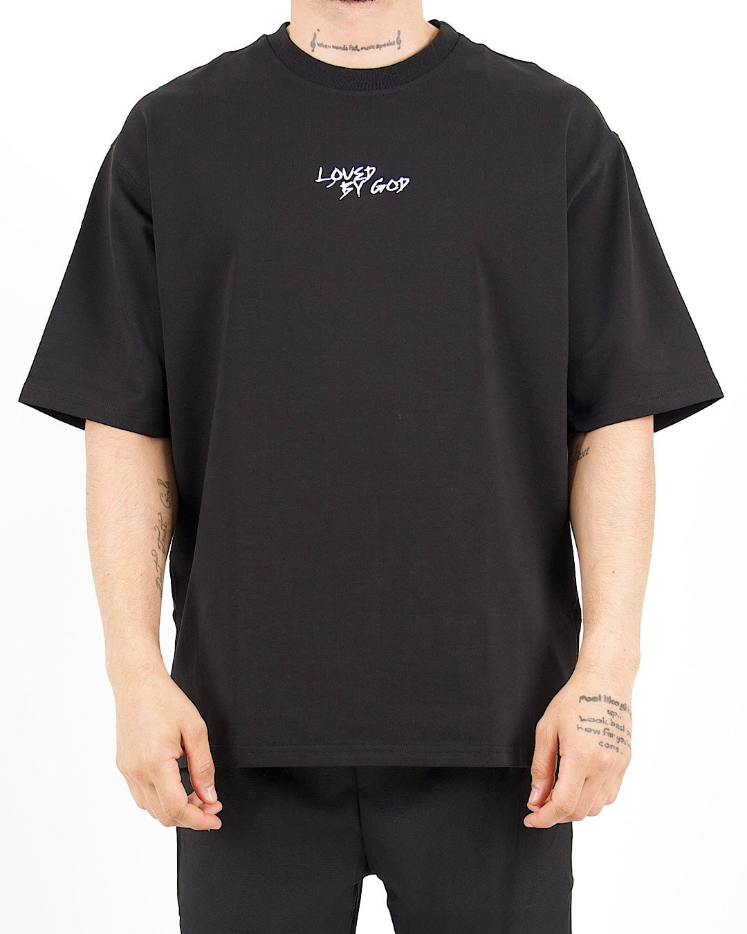 Loved By God Graphic Oversized T-Shirt