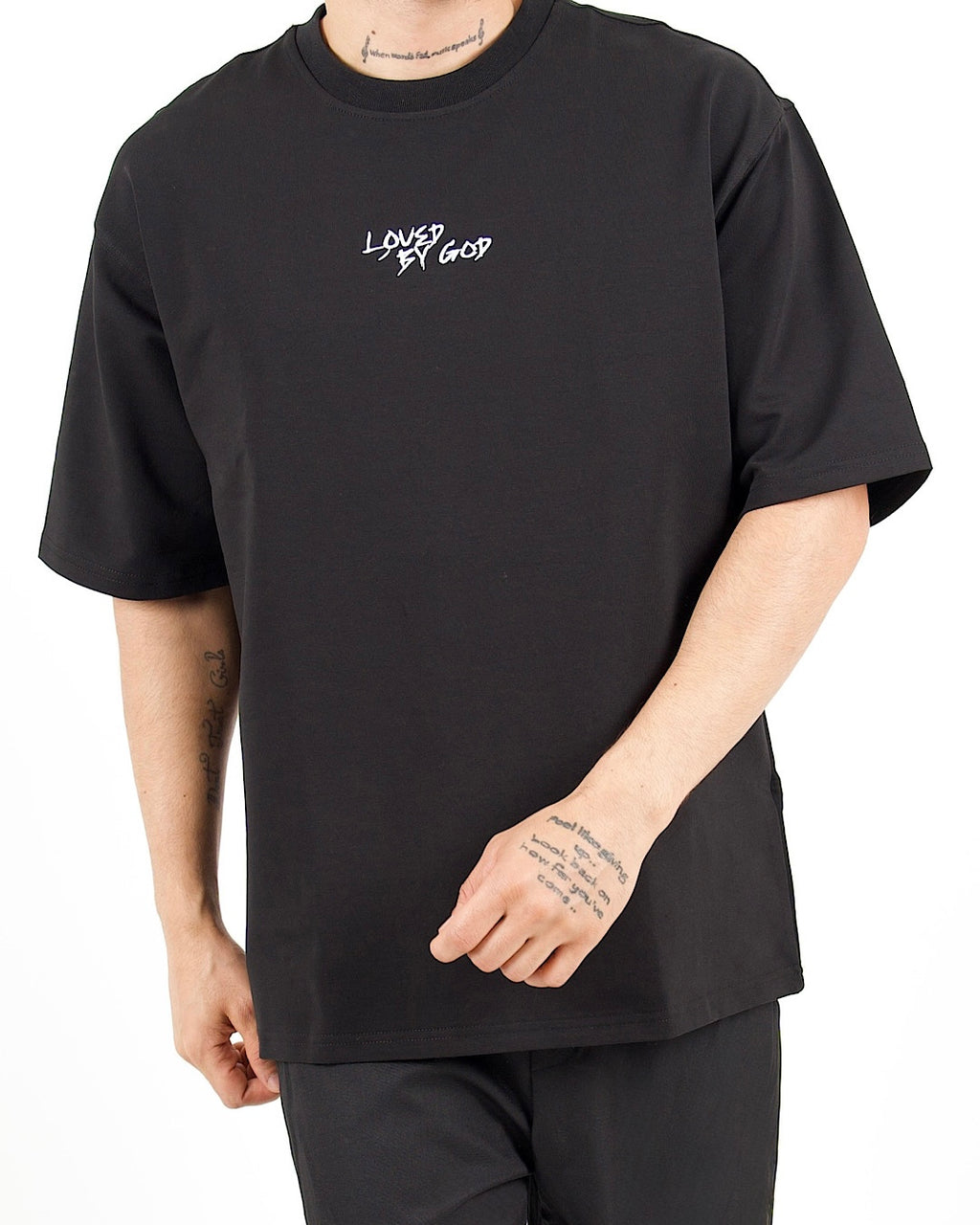 Loved By God Graphic Oversized T-Shirt