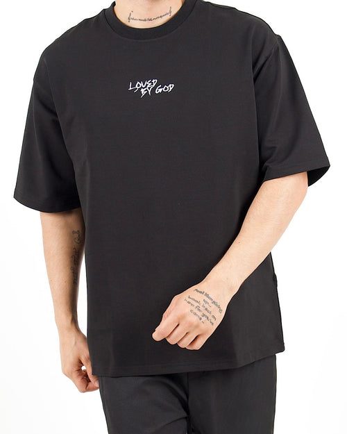 Loved By God Graphic Oversized T-Shirt