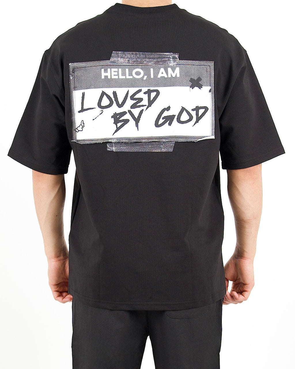 Loved By God Graphic Oversized T-Shirt