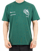 Sneaker Blueprint Graphic Green T-Shirt
