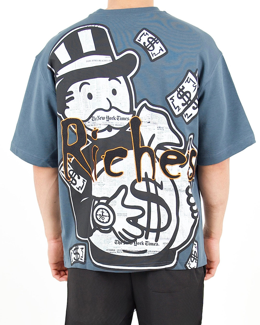 Monopoly Inspired Back Print T-Shirt