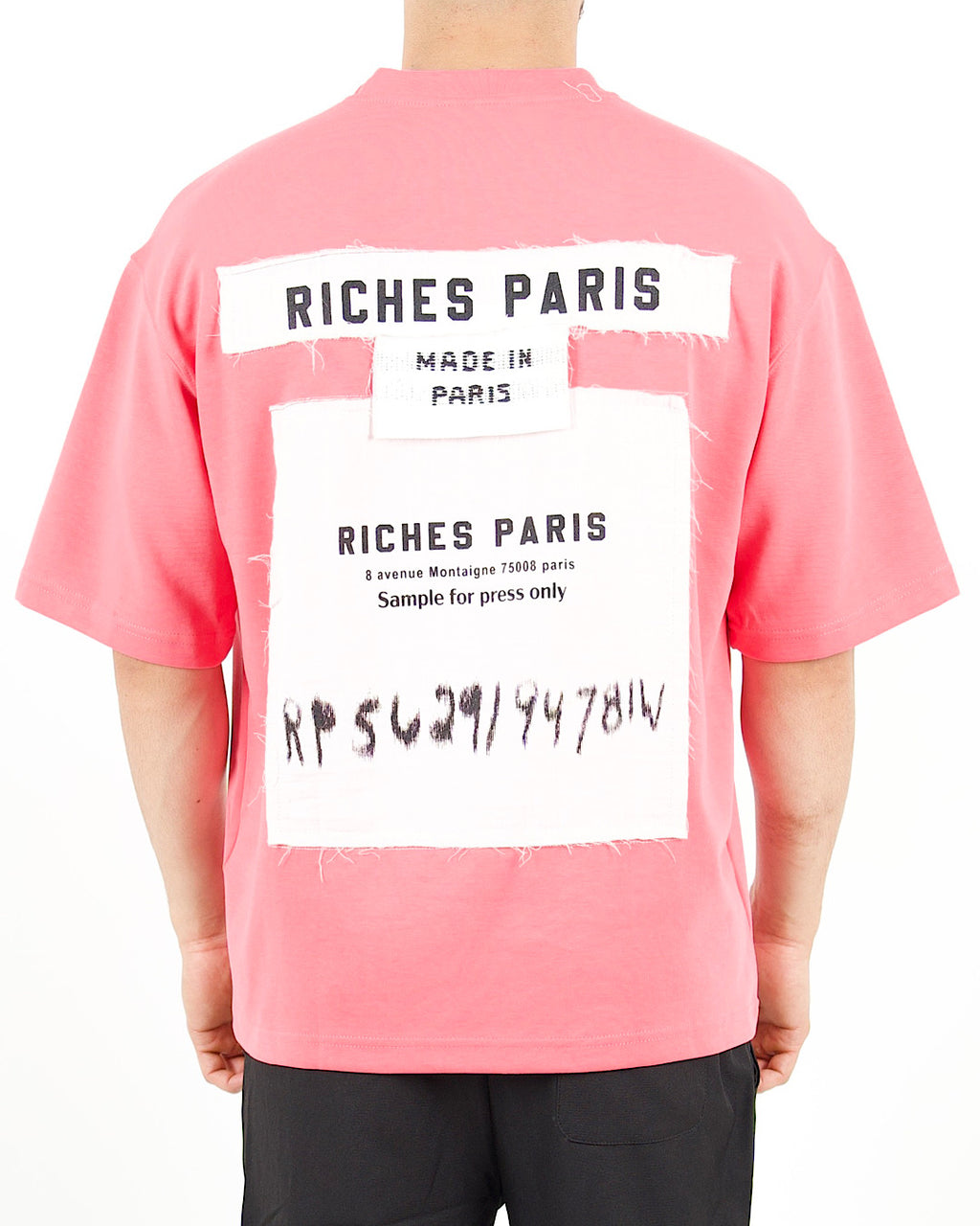 Riches Oversized Patch Detail T-Shirt