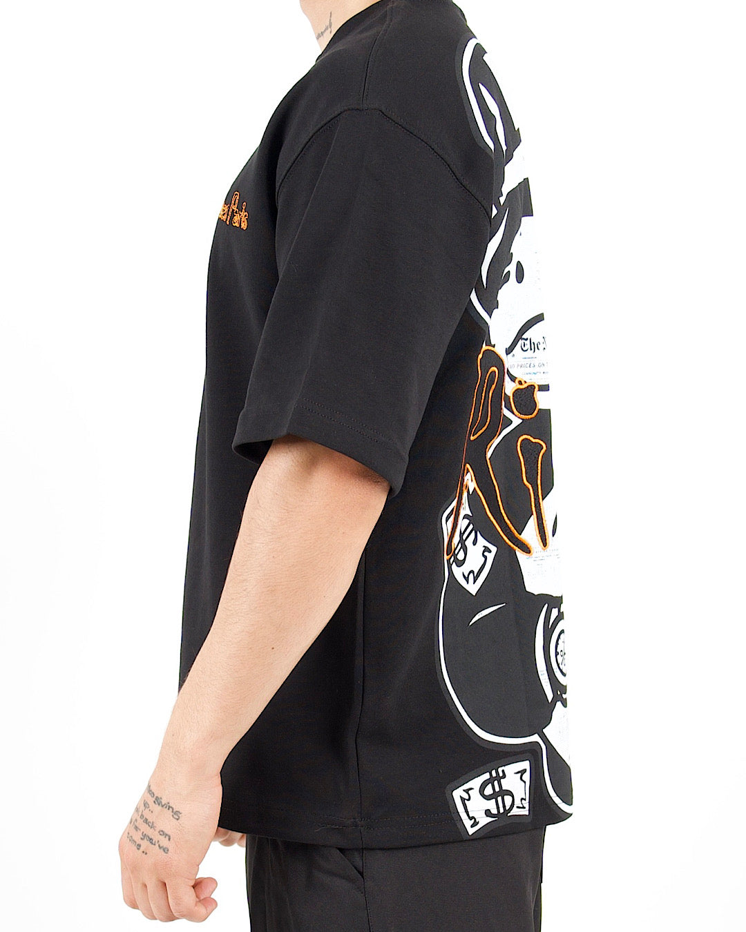 Monopoly Inspired Back Print T-Shirt
